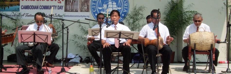 Khmer Traditional MusicKhmer music is often divided into three categories: (1) pin peat, the ceremonial music of the former royal courts...
To learn more, click on the image.